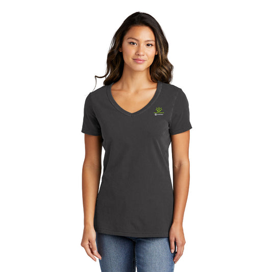 Port & Company® Ladies V-Neck Tee - Early Connectors