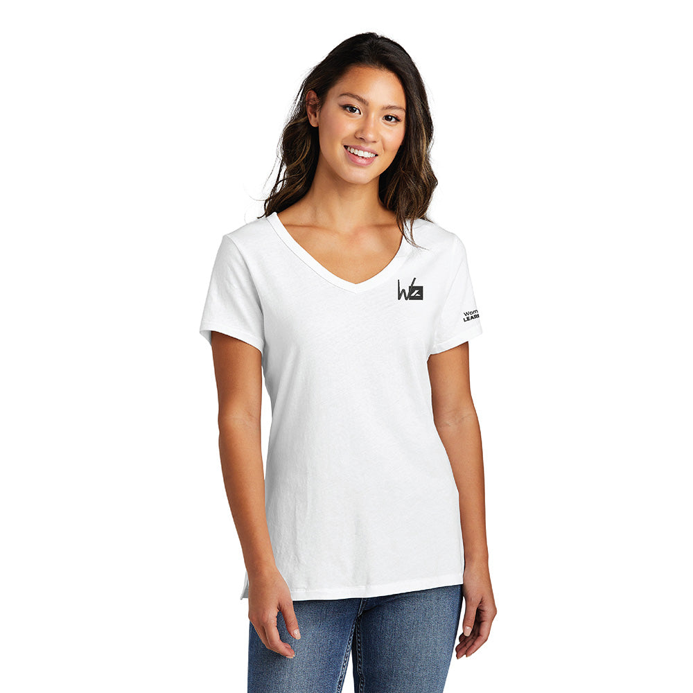 Port & Company® Ladies V-Neck Tee - Women@